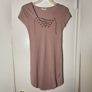 Midi. Pink Dress. Sz: S